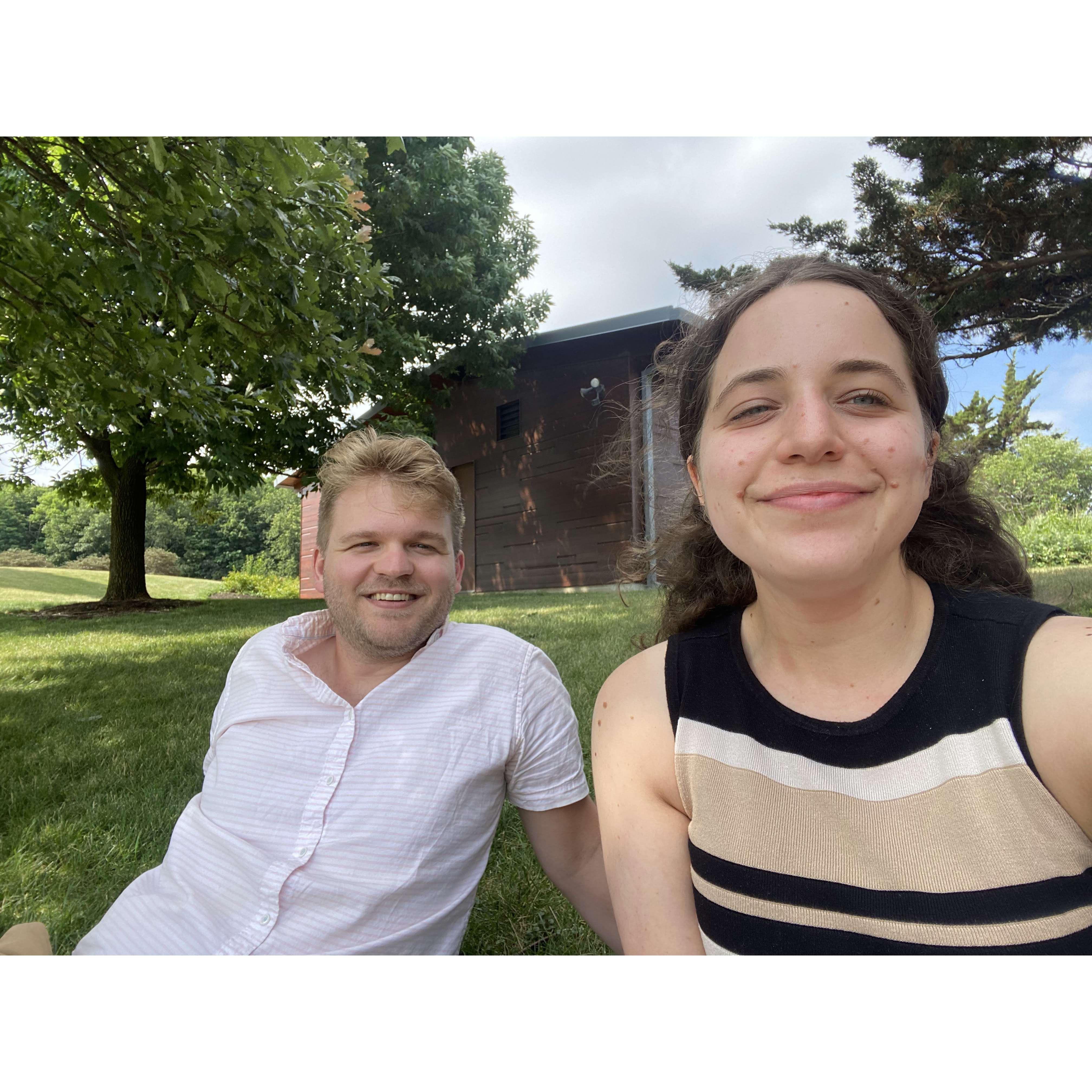 Our first time at our venue!