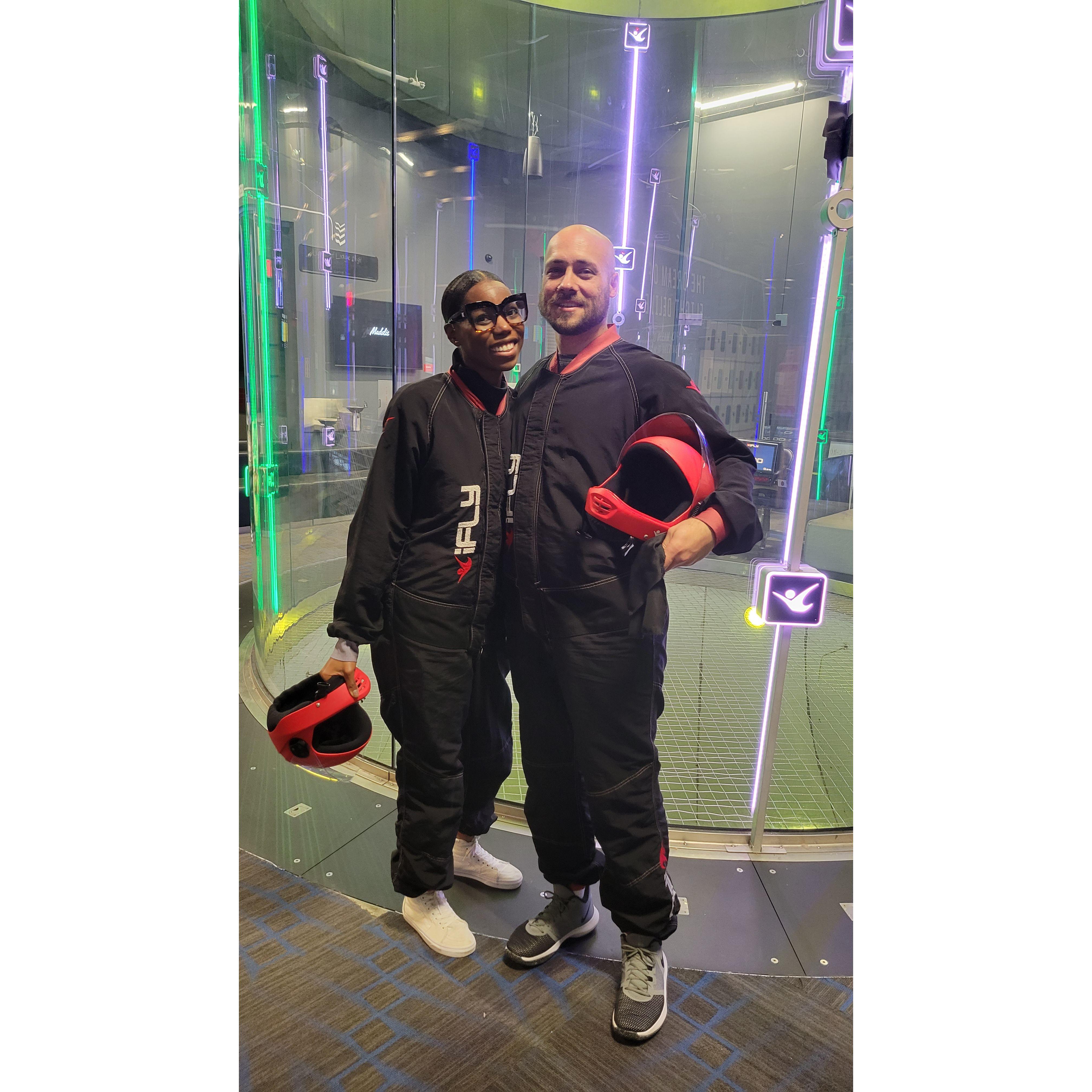 iFly uFly we-Fly (Chris they're waiving at you to get out) Indoor skydiving!