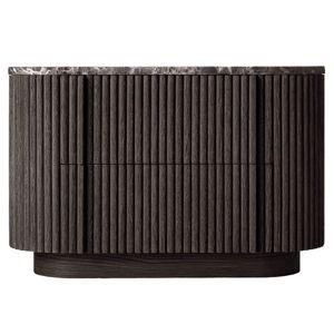 Fluted Nightstand
