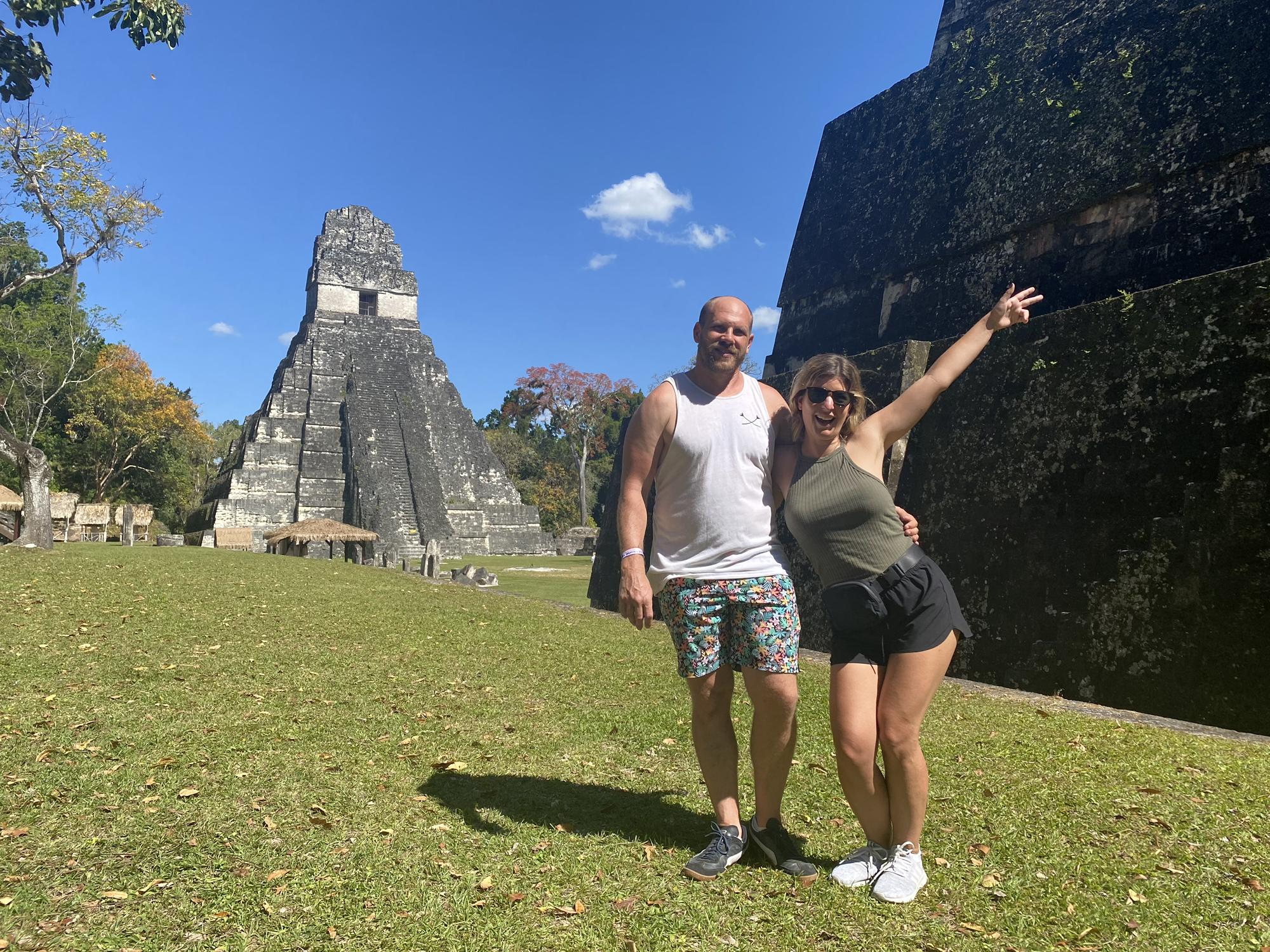 Tikal: Our first pyramid 🛕
