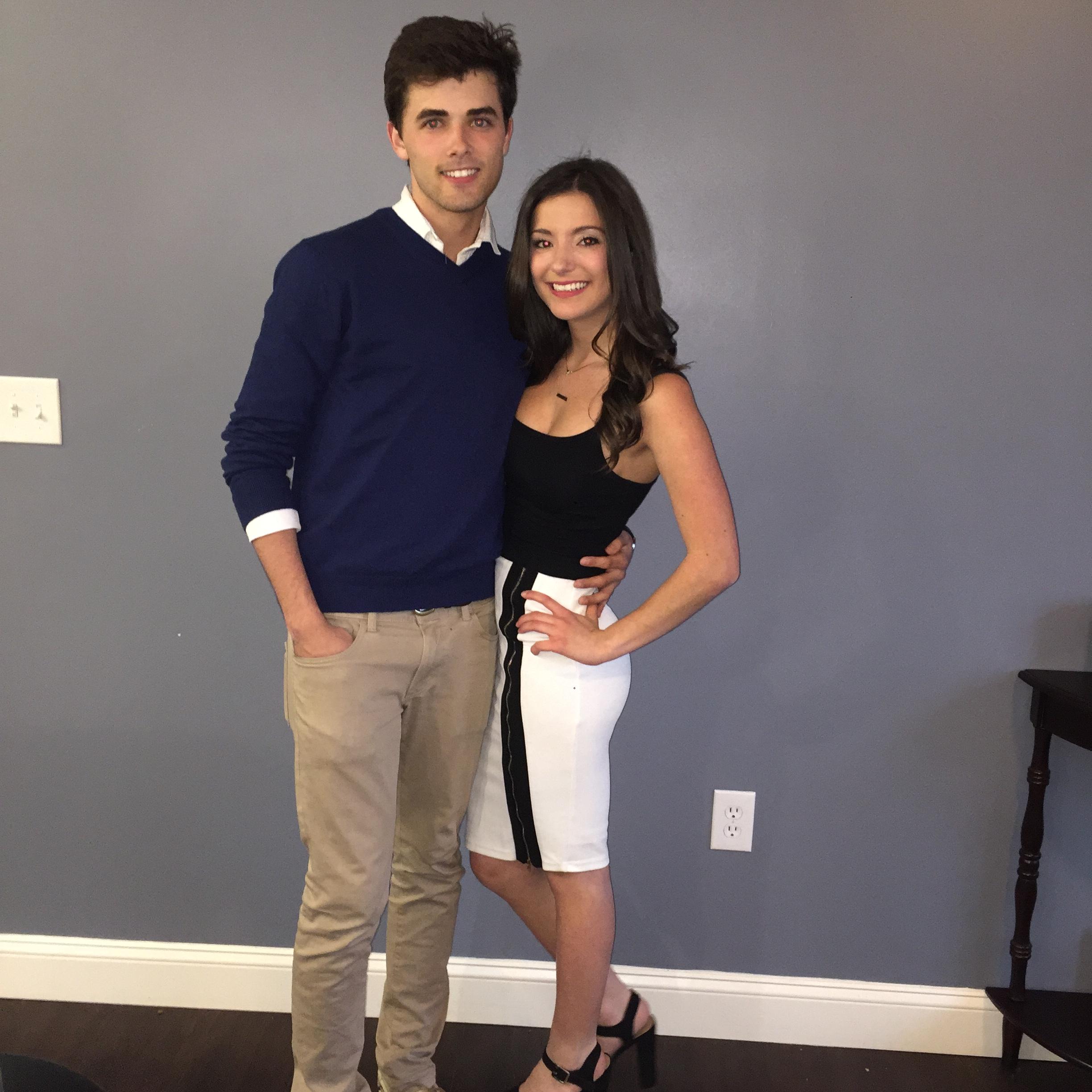 Our first photo together - May 2016 