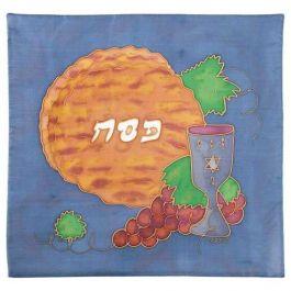 Wine and Grapes Matzah Cover