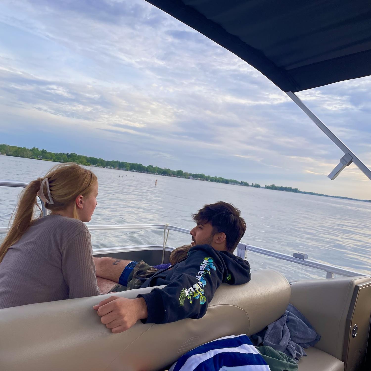 boat ride on Buckeye Lake!