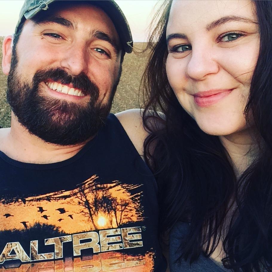 Eric set up a surprise date out in the country... Pizza, guns and a beautiful sunset (2015)