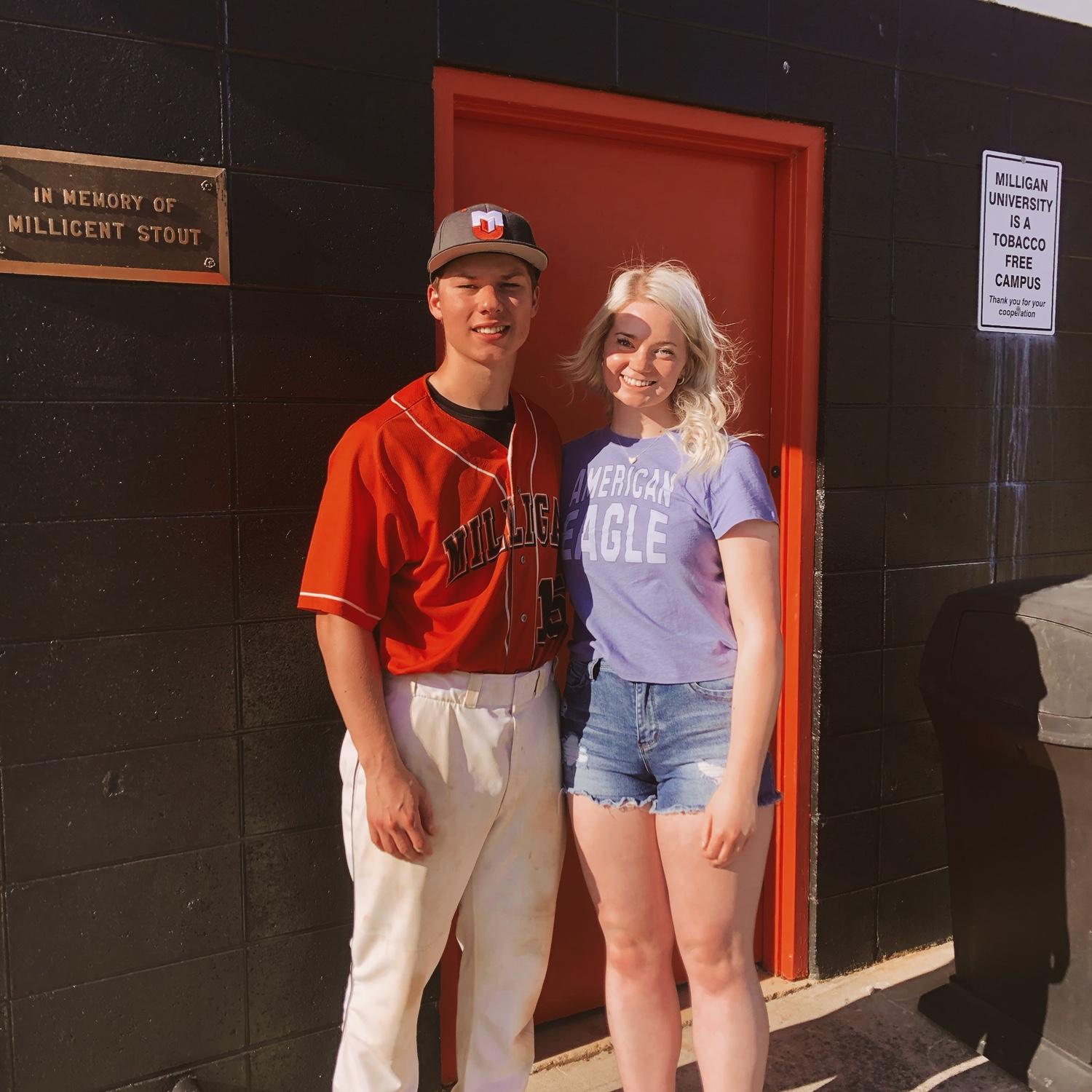 Alec’s junior year at Milligan