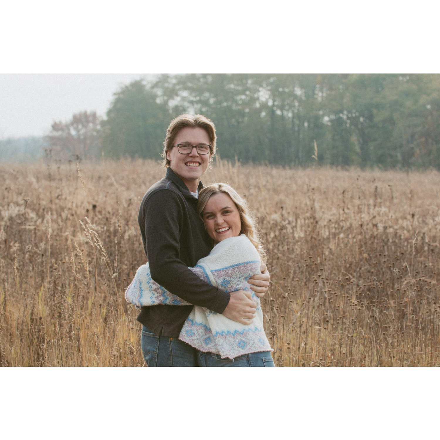 He gives the best hugs