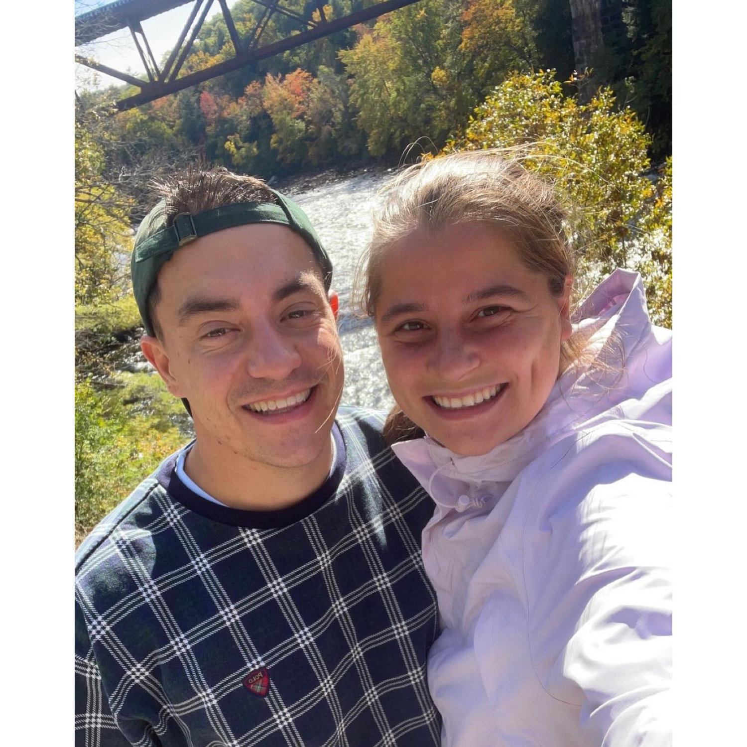 The beginning of many adventures chasing waterfalls and rushing water!