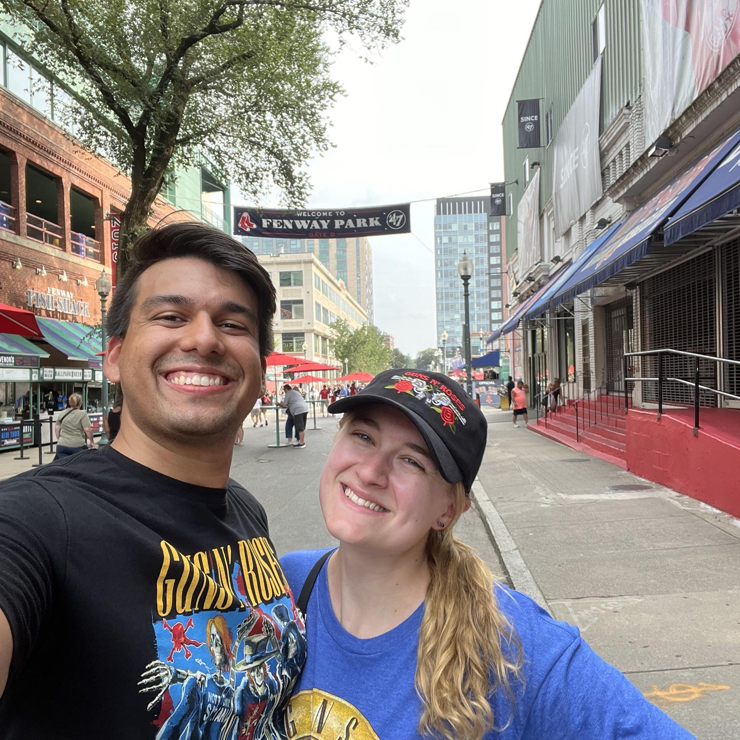 Trip to Fenway for a Guns N' Roses