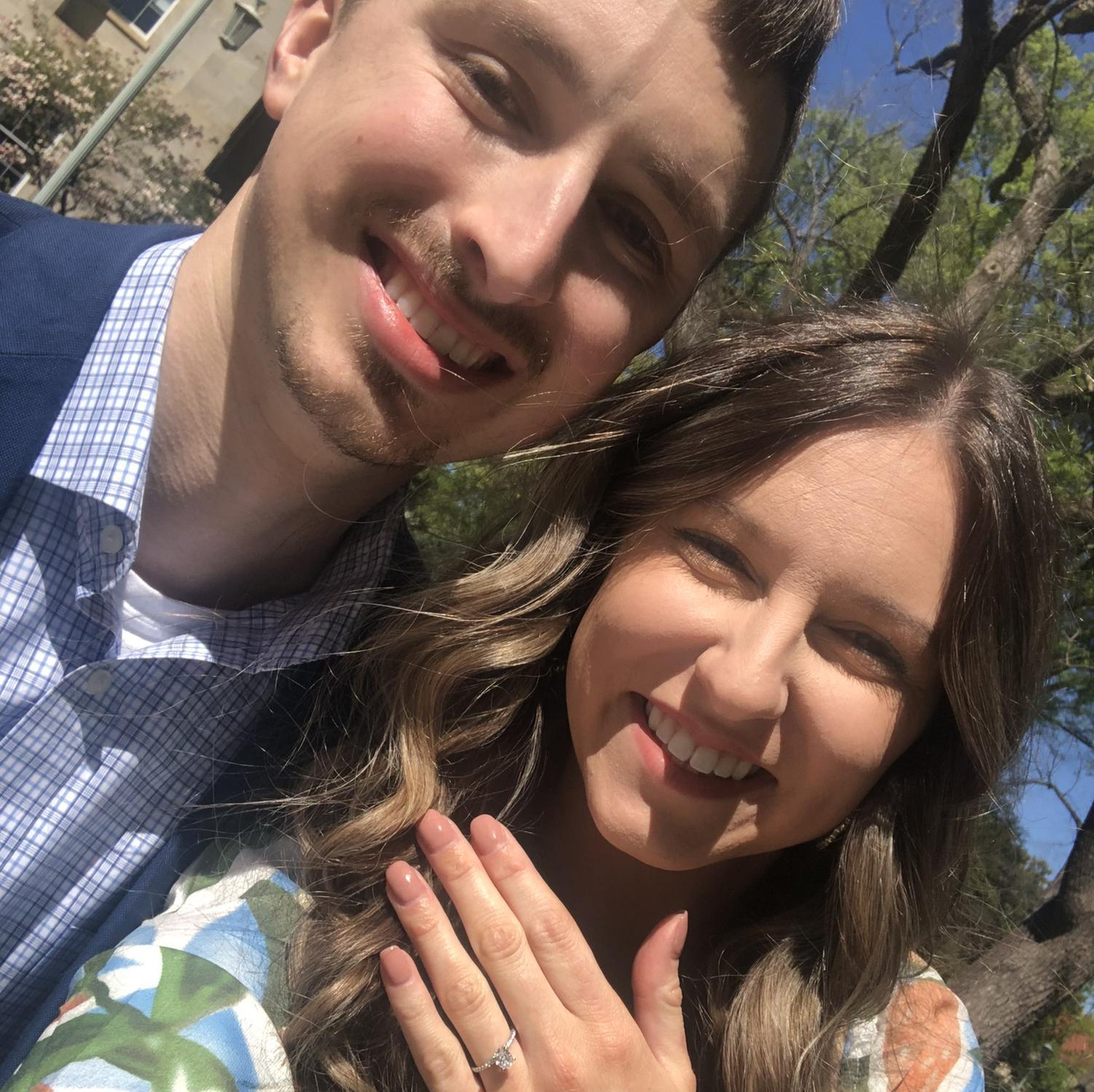 Our First Engaged Selfie - 05/10/22