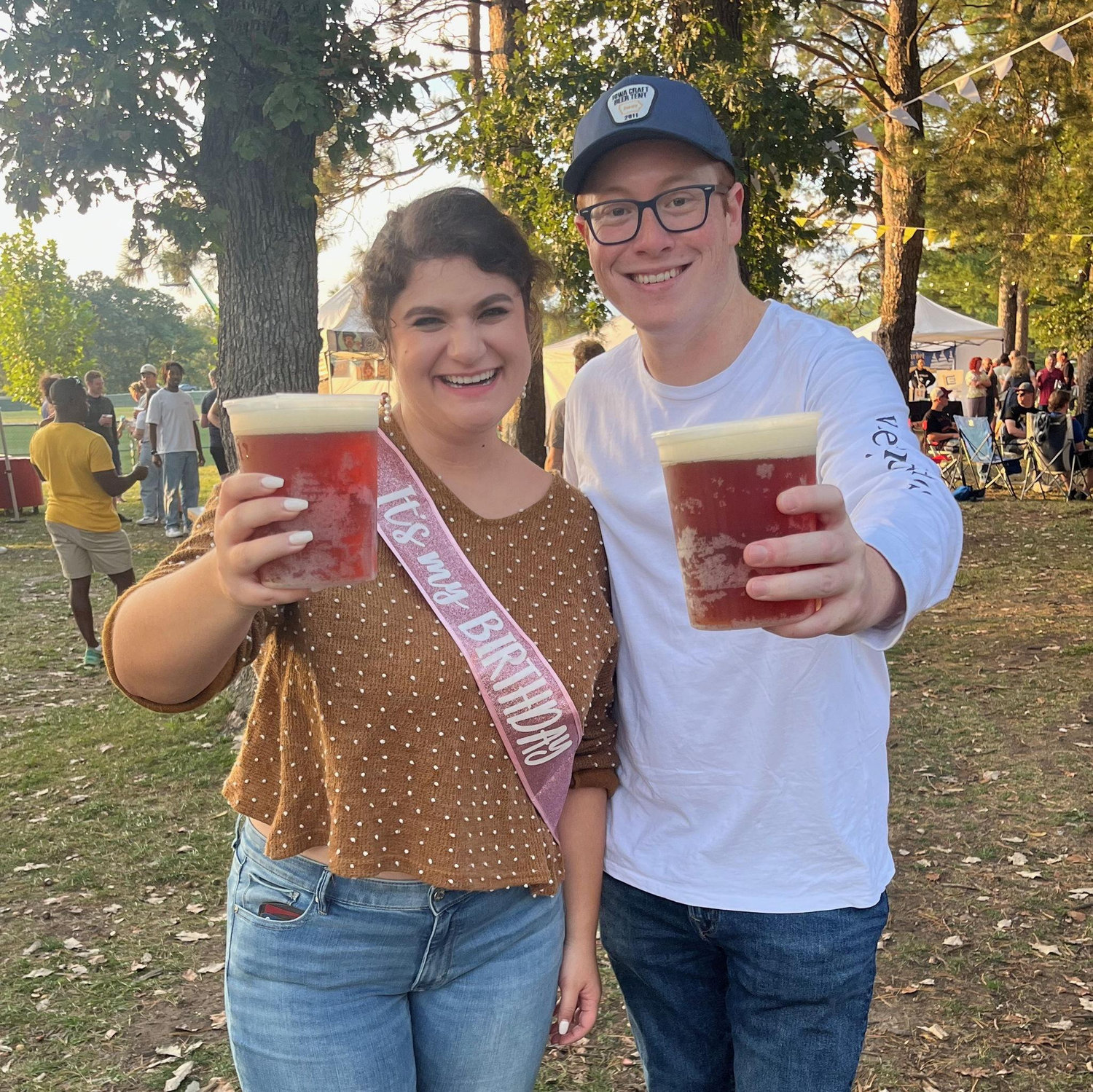 Sep 2025: More Oktoberfest to celebrate Leigh's 26th birthday!