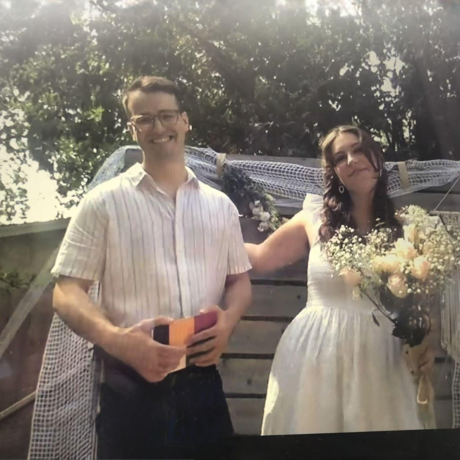 Our backyard wedding in San Antonio, TX in May of 2022