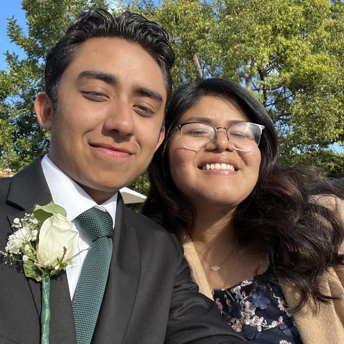 Our first wedding together 🤍