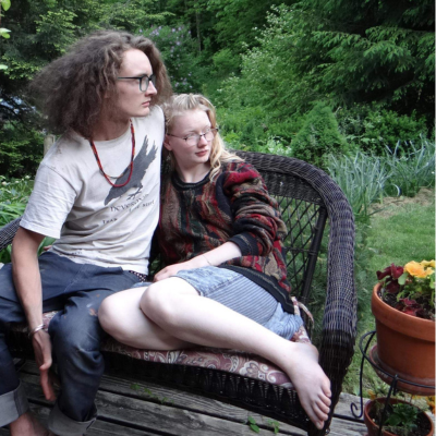 At Green Hollow Cabin for Clovis's 19th birthday, 2017