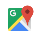 Google map with pinned locations all over Israel