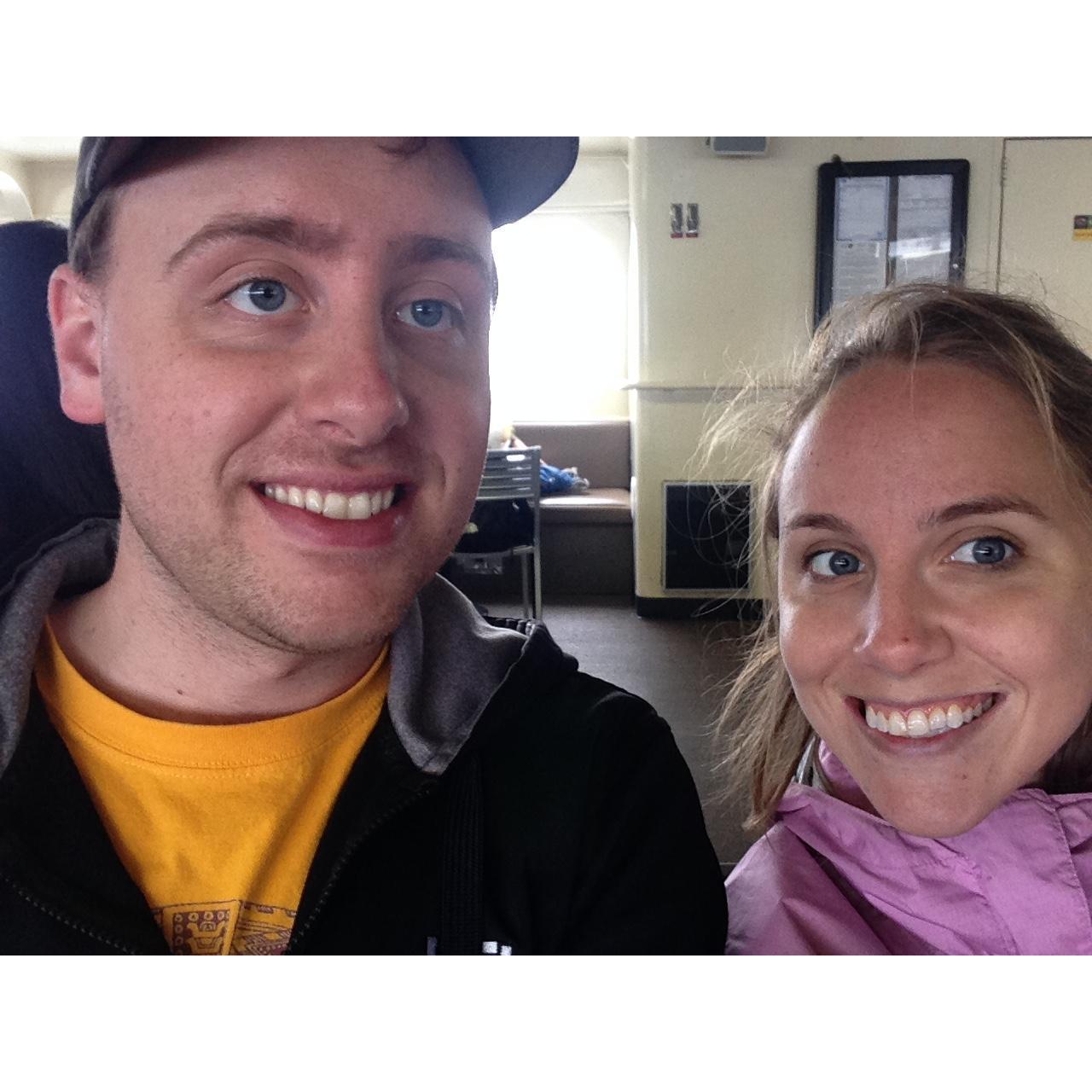 Heading to the clink! (Alcatraz prison)