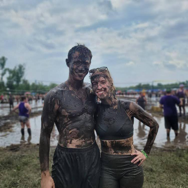 Mud volleyball tournament