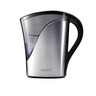 Brita 8 Cup Water Pitcher - Stainless Steel