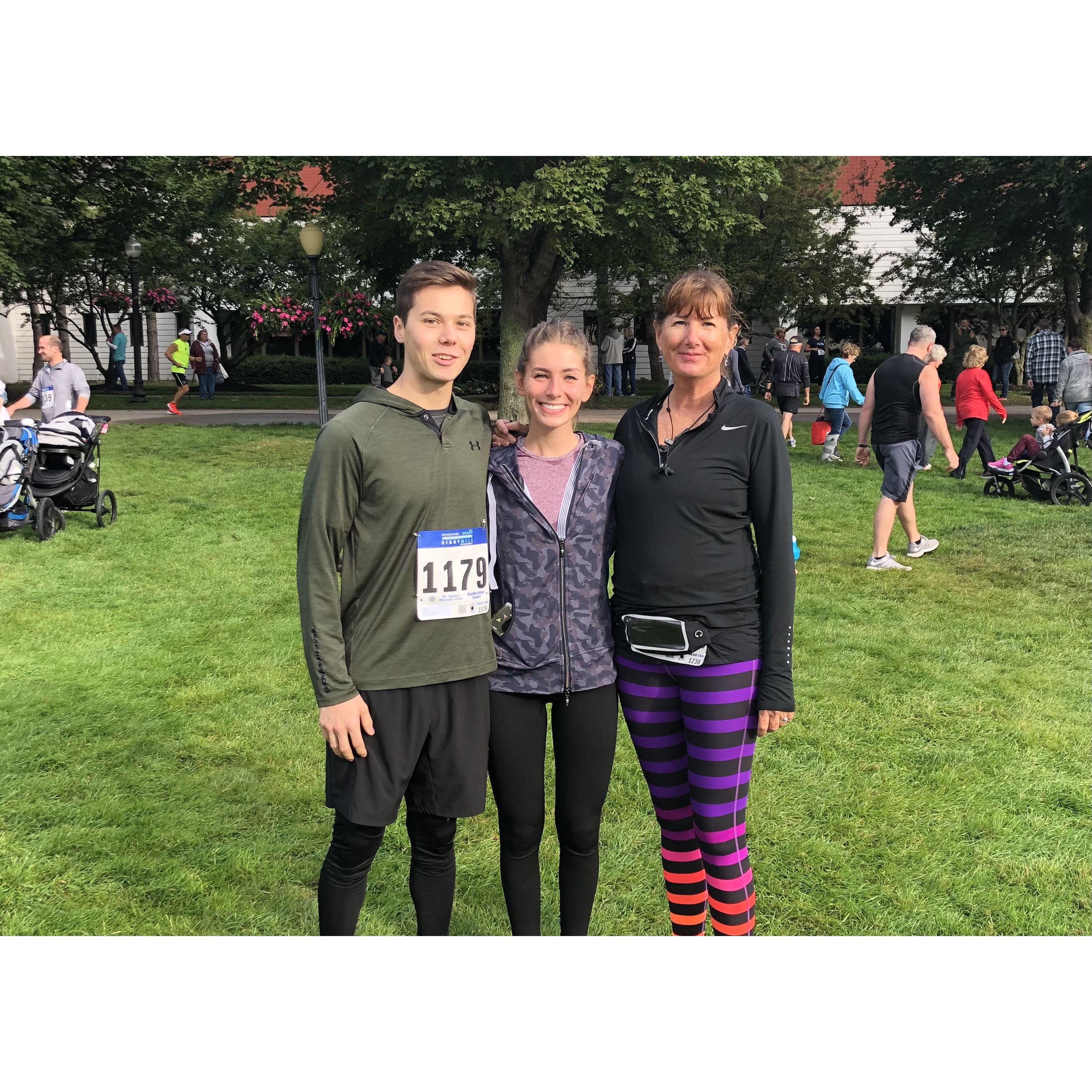 September 2019 - Our First Race. Mackinac Island, MI