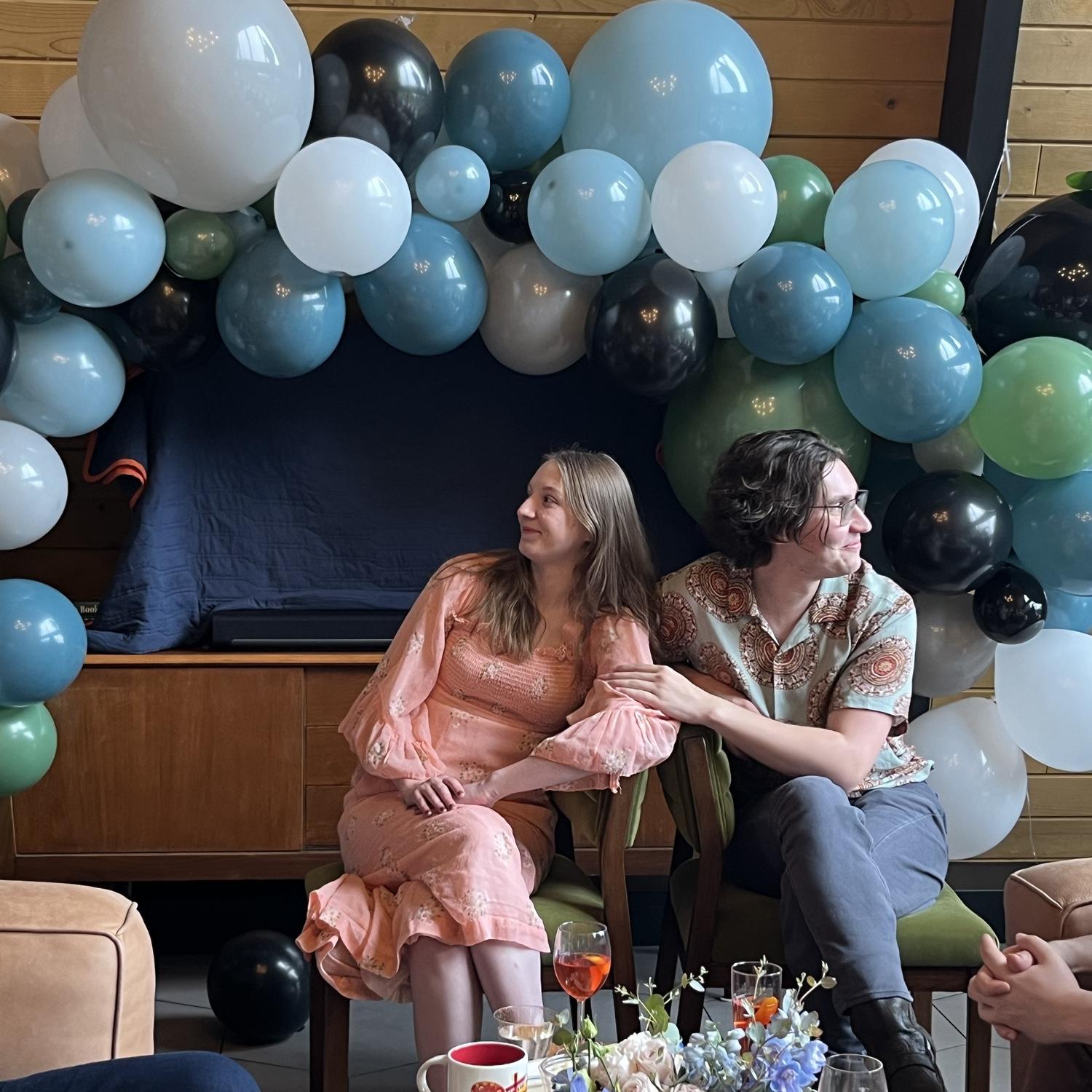 Sage's mom threw us the most awesome engagement party!