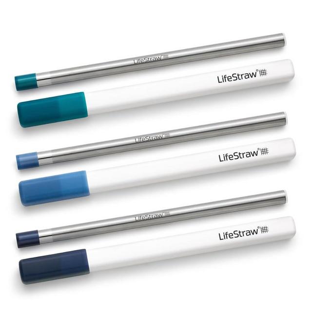 LifeStraw Sip – Reusable Stainless Steel Water Filter Drinking Straw