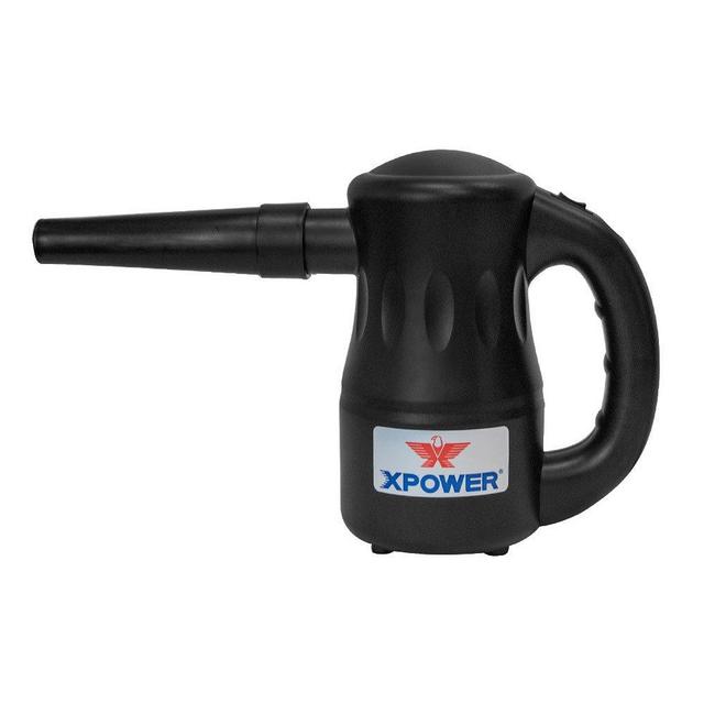 XPOWER A-2 Series Multi-Purpose Powered Air Duster Vacuum - Black