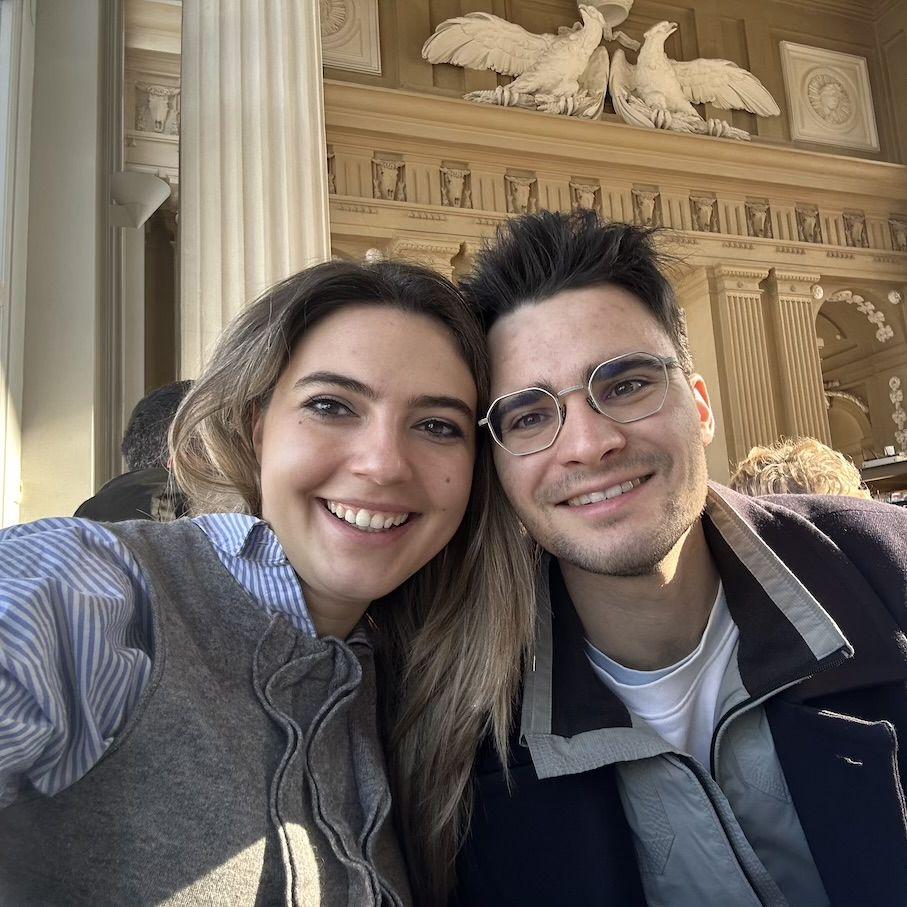 Inside the café Gloriette in Vienna
