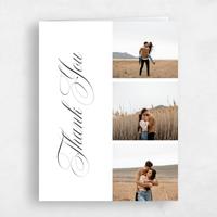 White Wedding Thank You - Jade Multiphoto