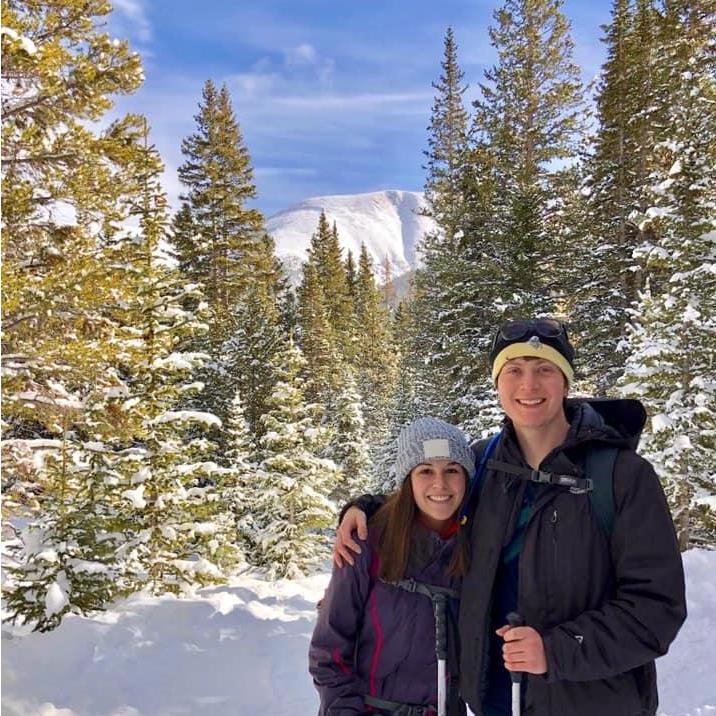 Snowshoeing- a good way to get in some hiking, one of our favorite hobbies, even in the winter time!
