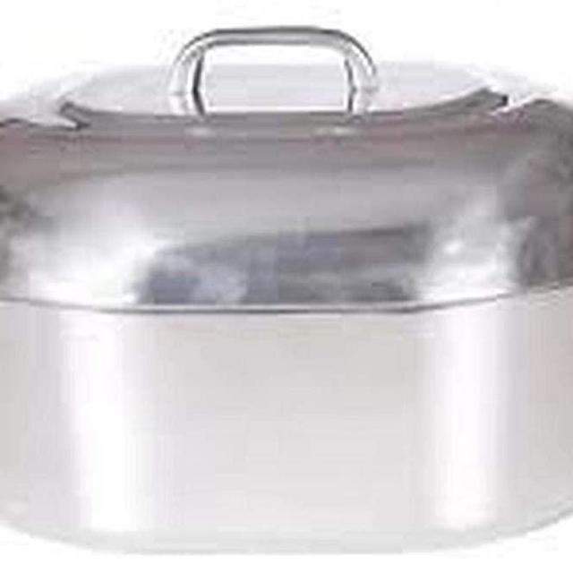 Cajun Classic 13-Inch Oval Aluminum Roaster - GL10048