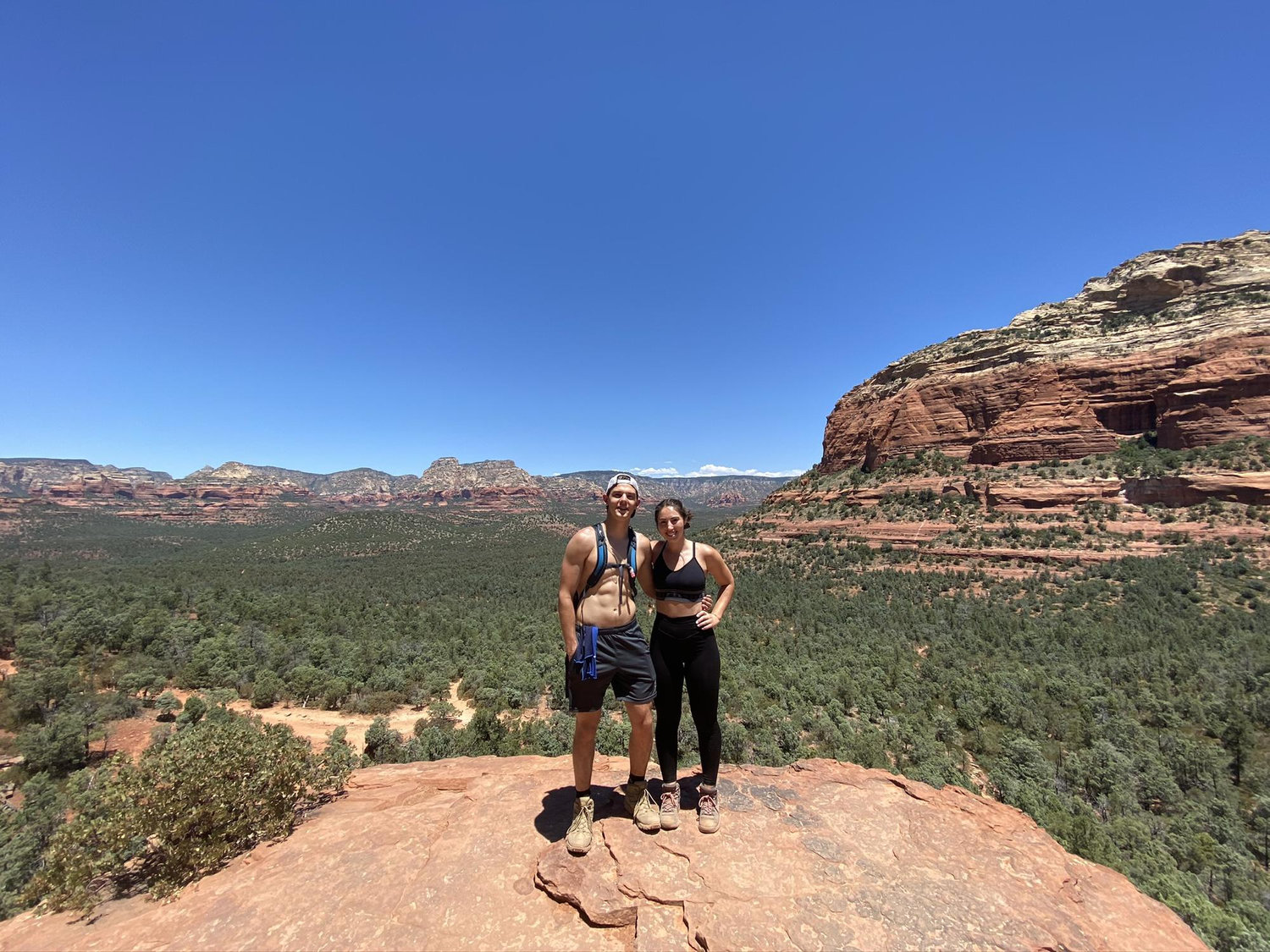 Hiking in Sedona. Shout out for our good friend Johnny Bravo for hosting us and showing a great time around Phoenix.