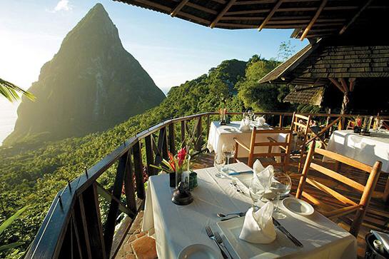 Honeymoon: Dinner in St. Lucia