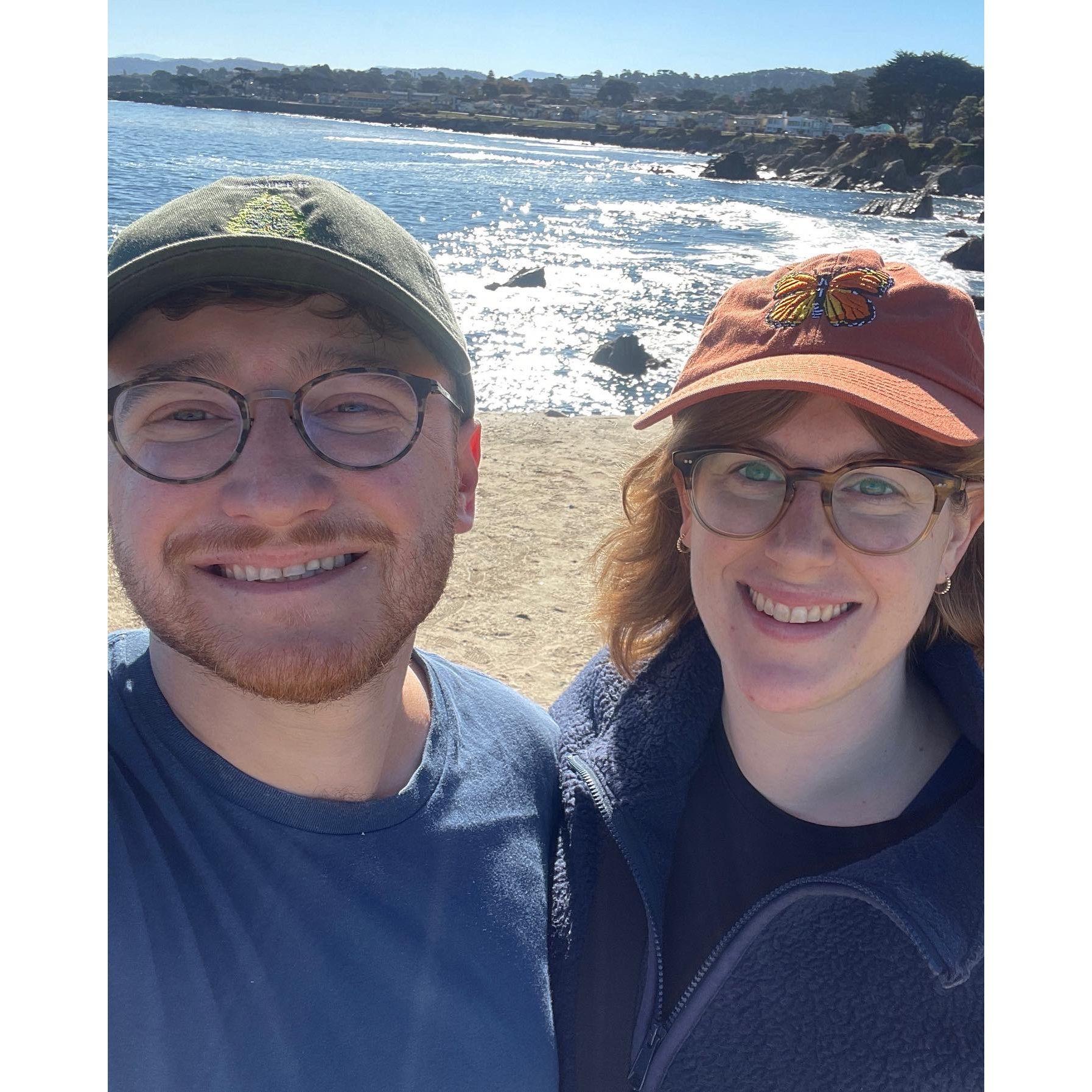 Now that we are in California, we love exploring the coast and hiking.