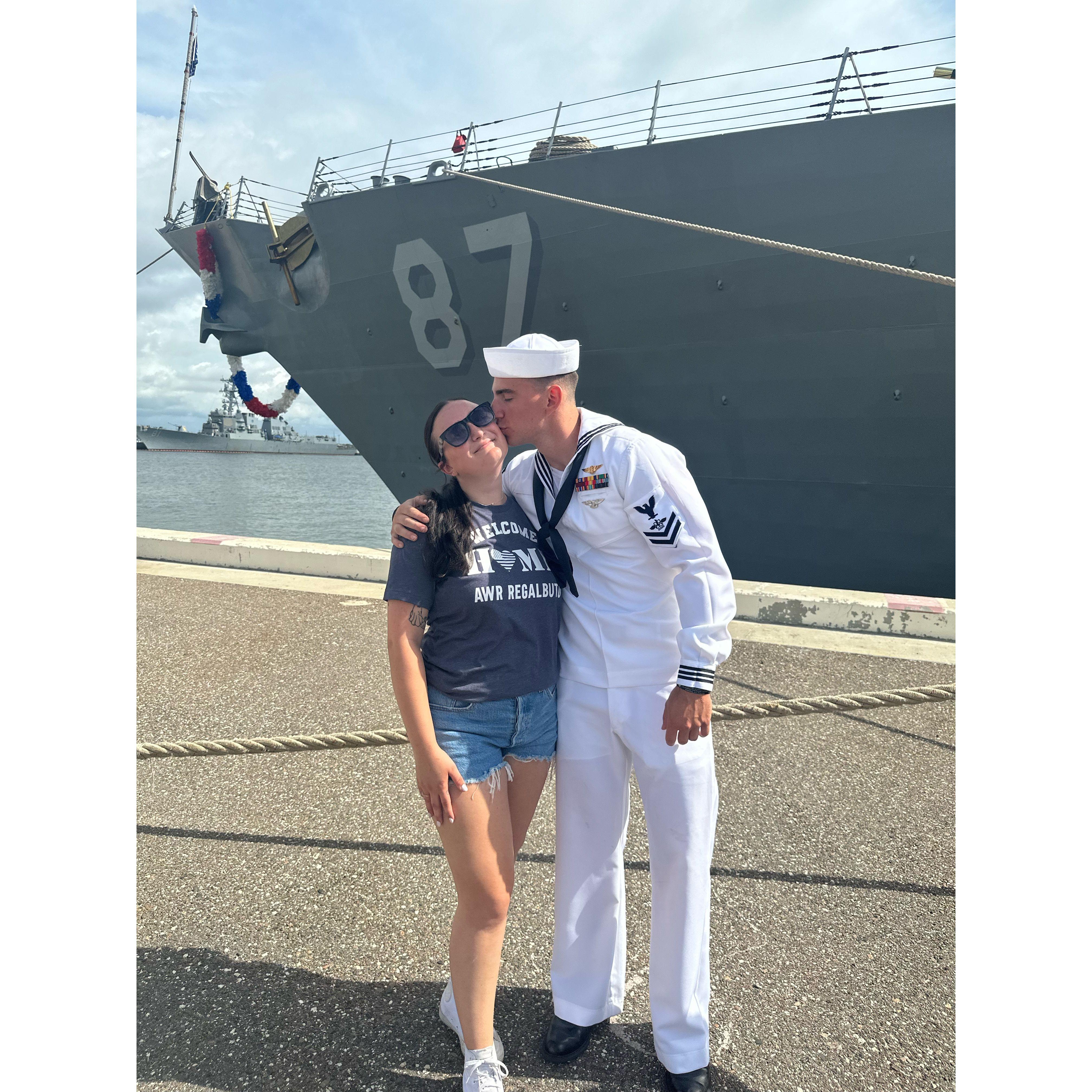 Dante's Deployment Homecoming 2024