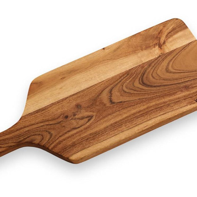 Vesta Homes Wooden Cutting Board/Chopping Board/Serving Board, Platter for Vegetables, Fruits, Cheese and Charcuterie | Acacia Wood |16*7 Inches | Handmade in India