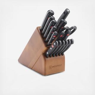 18-Piece Knife Block Set, Gourmet