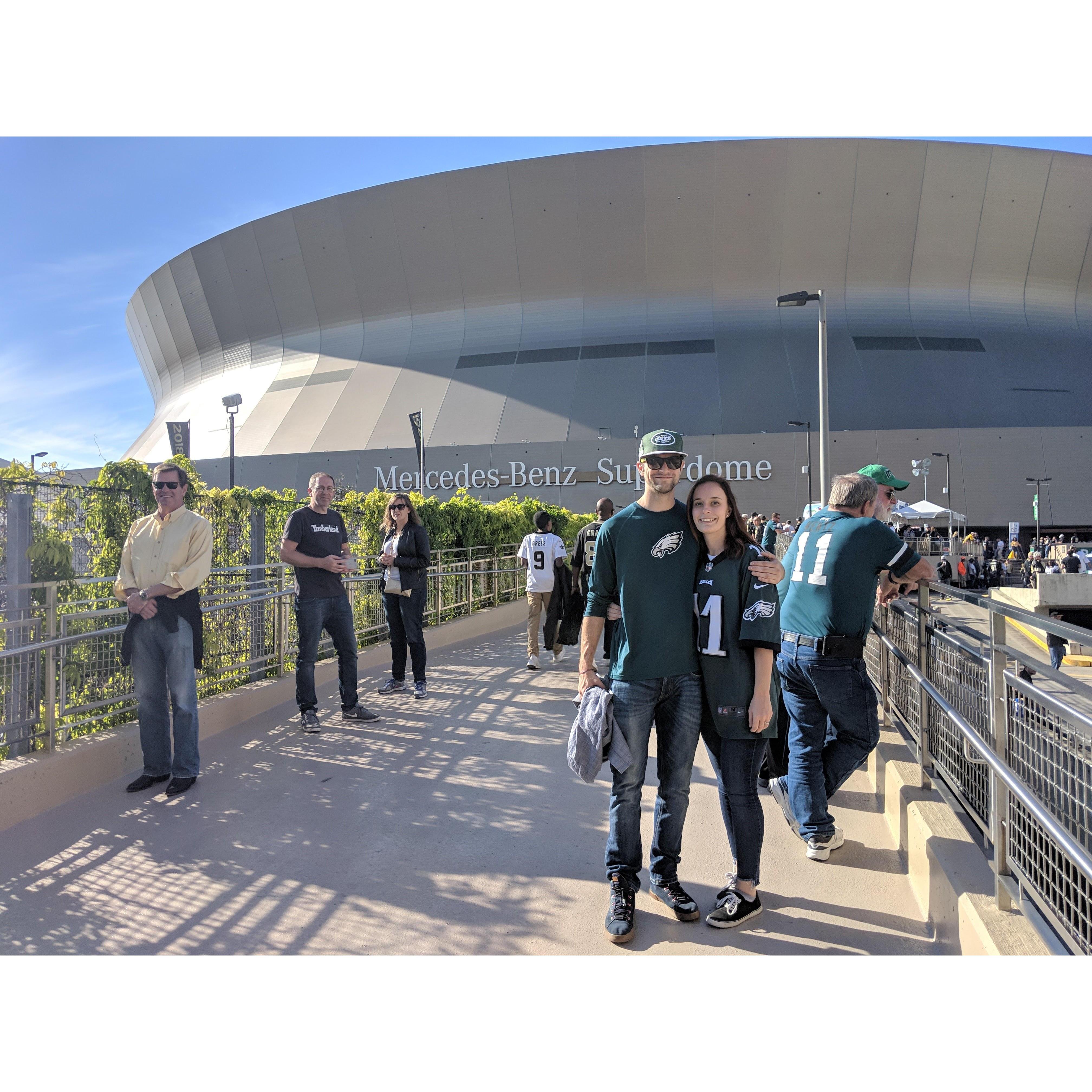 Eagles Vs Saints in New Orleans 2018