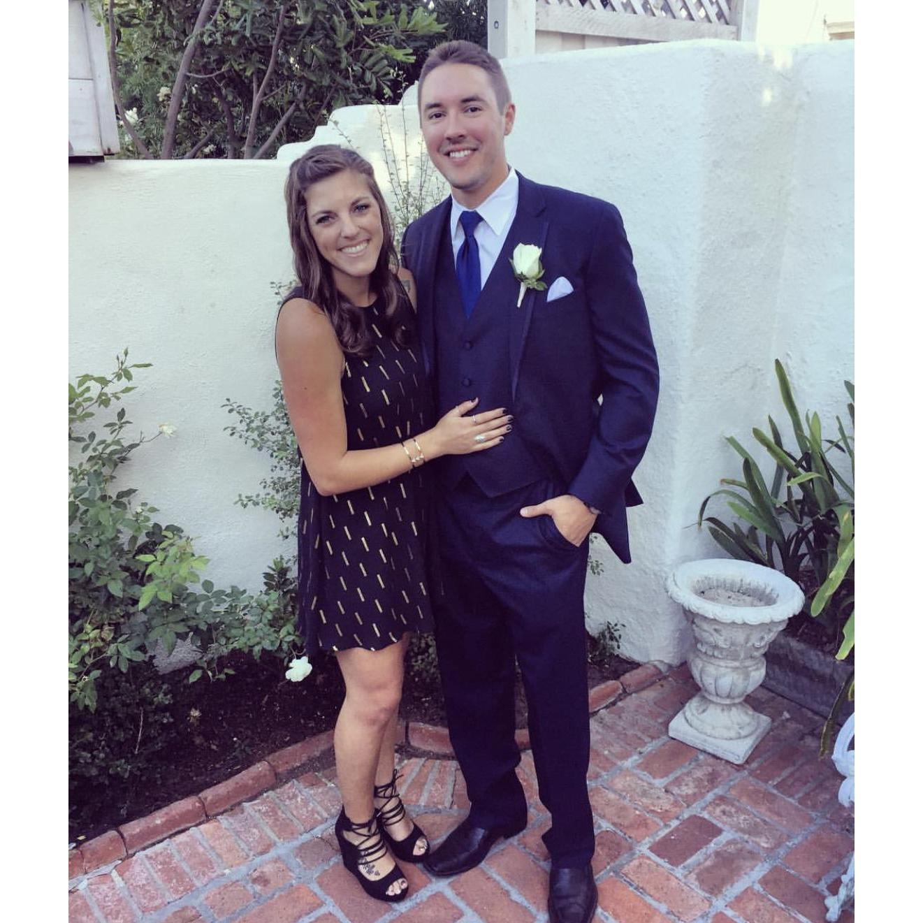 October, 2016: Wedding in La Jolla, CA