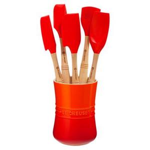 Le Creuset - Revolution 6 Piece Silicone Utensil Set