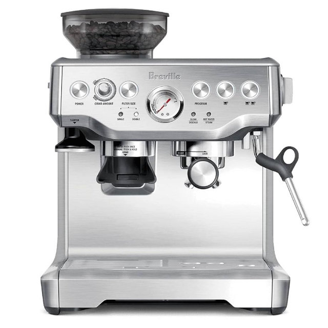 Breville Barista Express Espresso Machine BES870XL, Brushed Stainless Steel