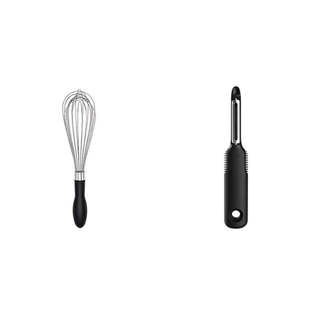 OXO Good Grips 11-Inch Better Balloon Whisk & Good Grips Swivel Peeler