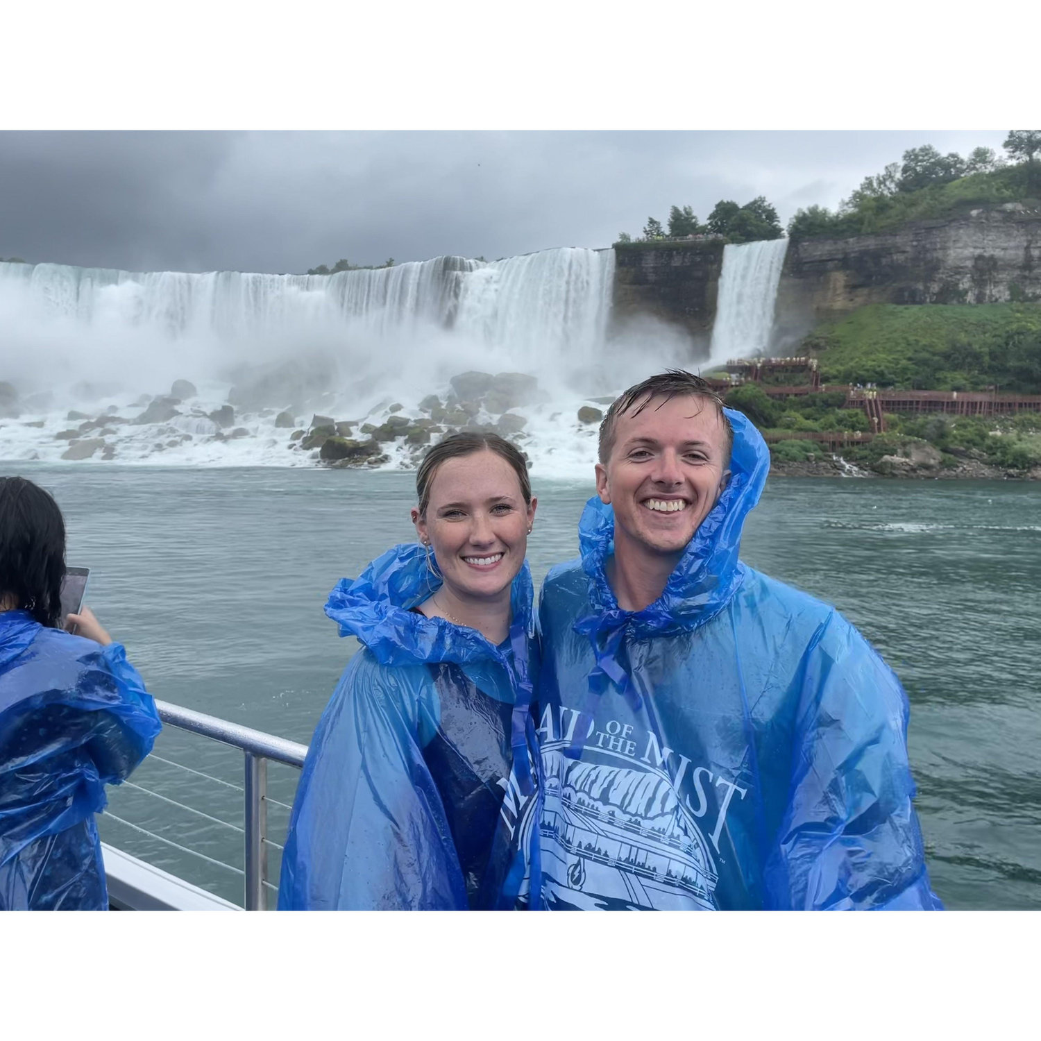 Lacie's first trip to Maid of the Mist in New York! Summer 2023