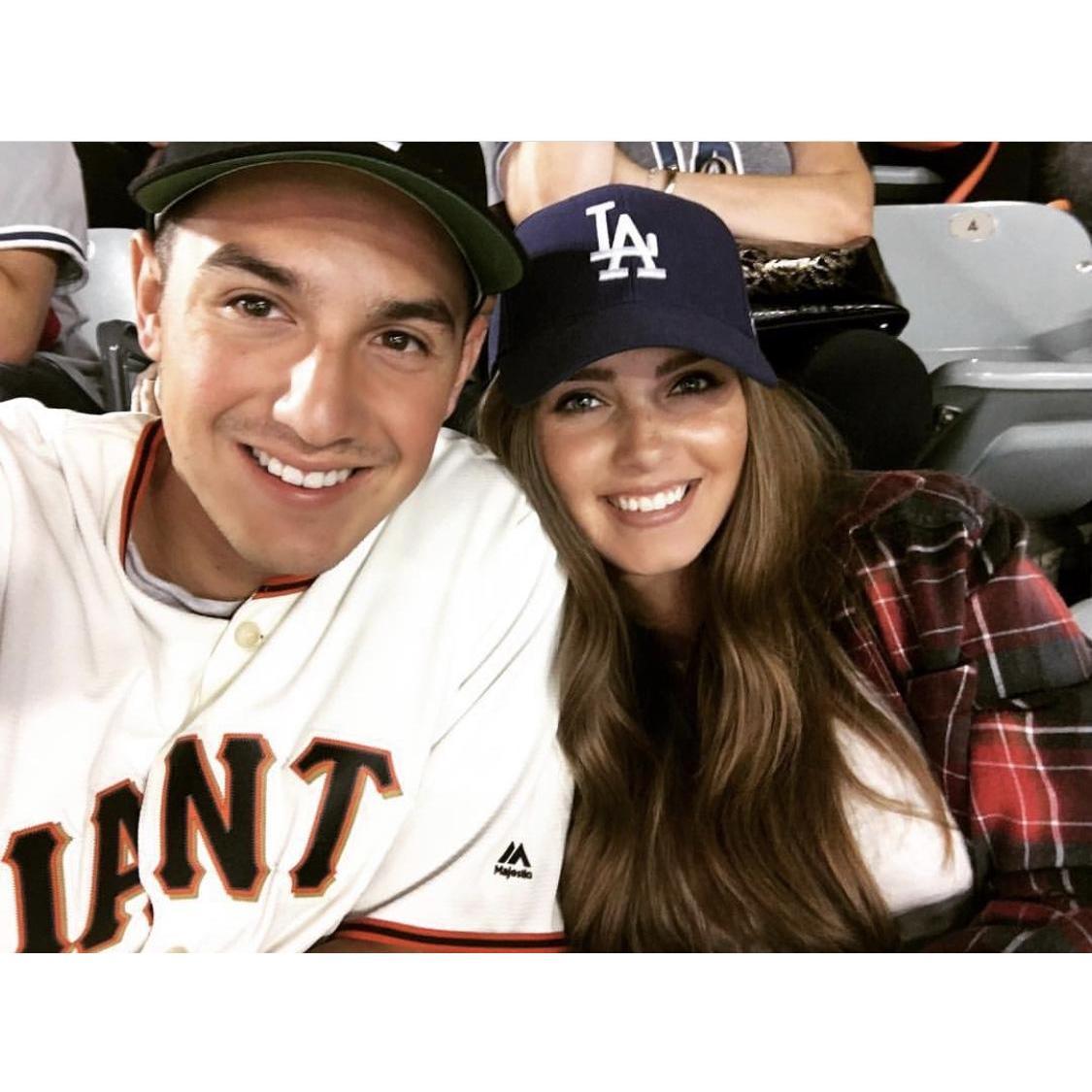 Dodgers VS. Giants game.
