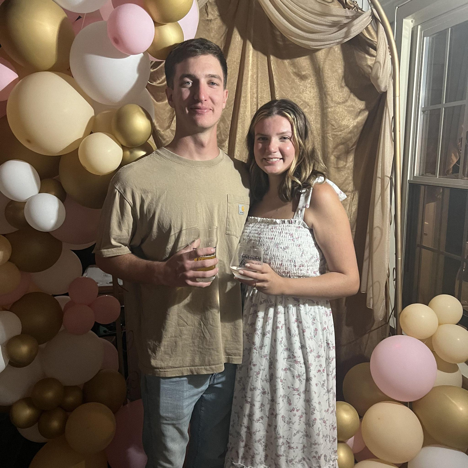 From our engagement party!