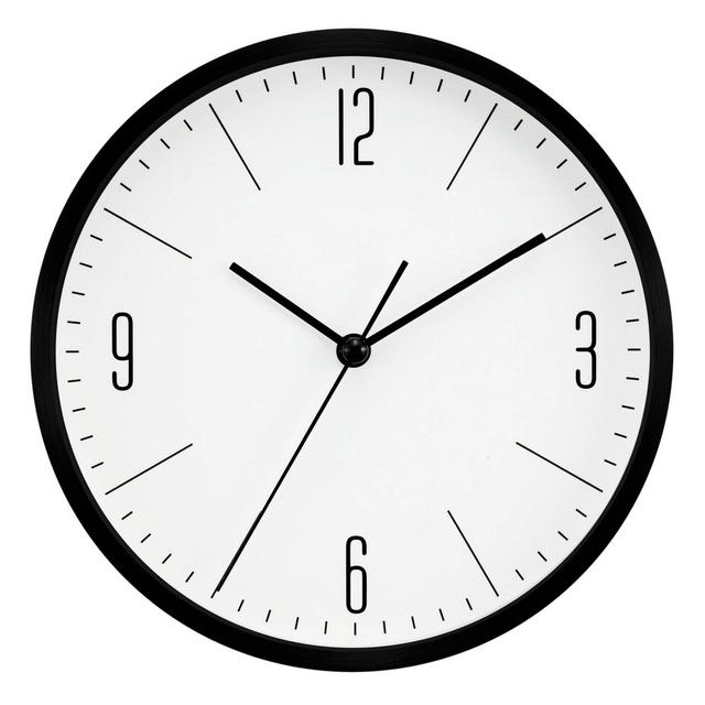 6" Metal Table Top Wall Clock Black - Project 62™
