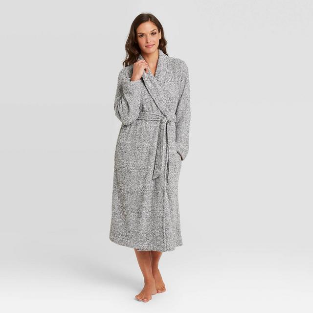 Women's Cozy Chenille Robe - Stars Above™ Gray M/L