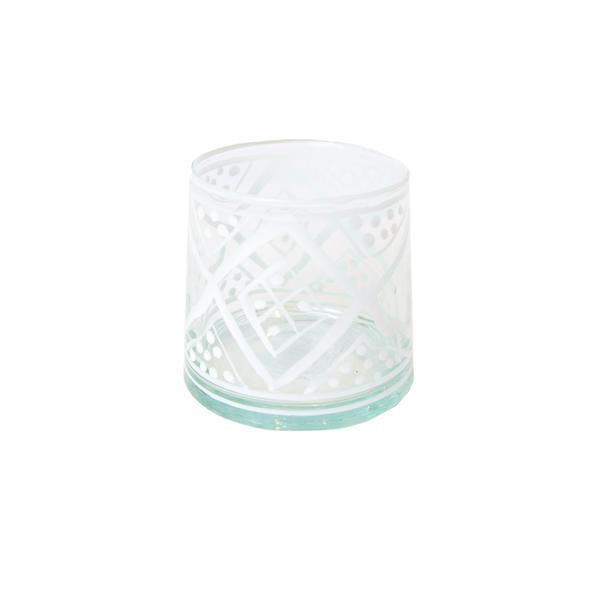 White Conical Glasses