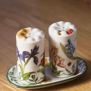 Stoneware Salt & Pepper Shakers