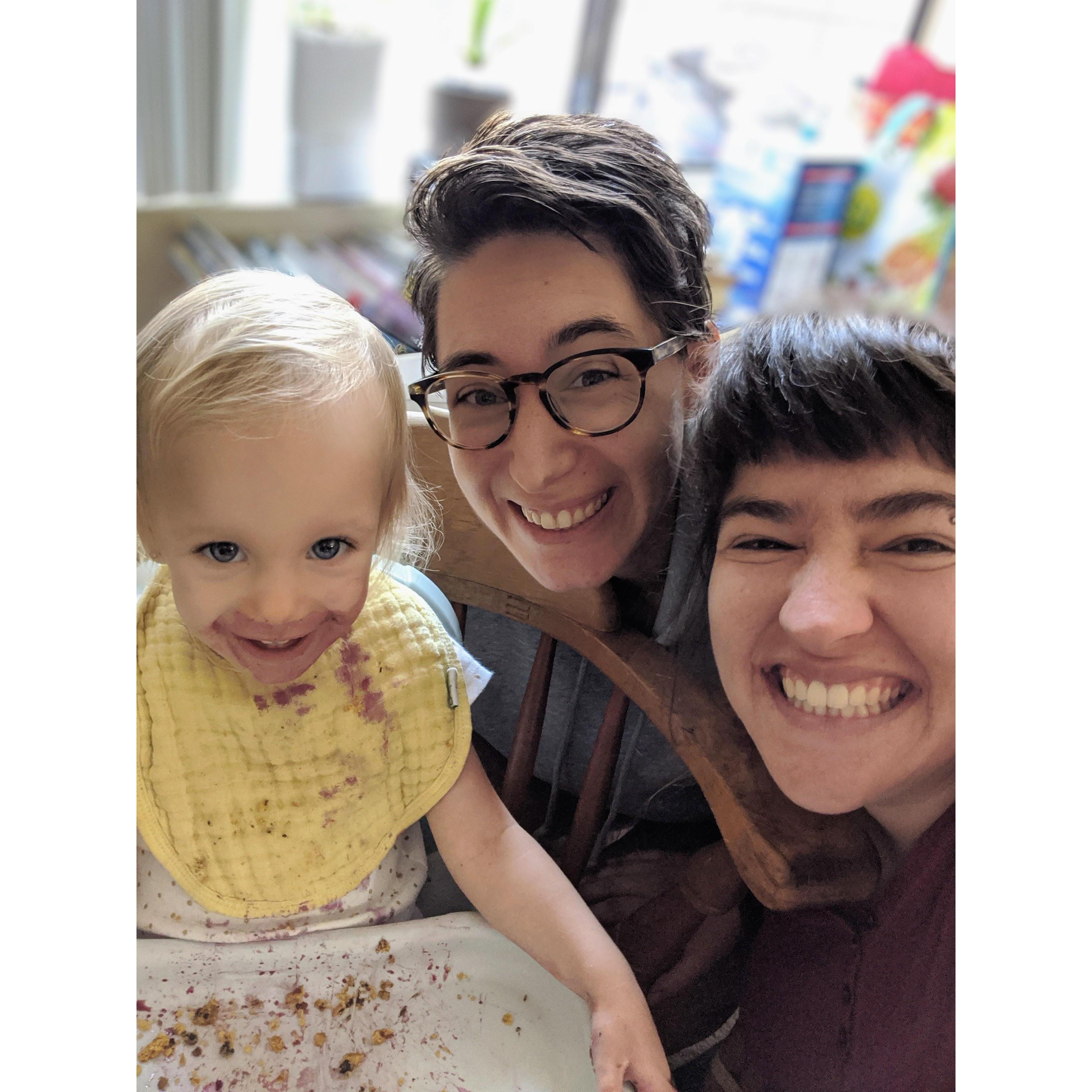 San Diego CA 2020

Moments after we officially decided to get married in November 2020! Featuring Flower Girl Frank!