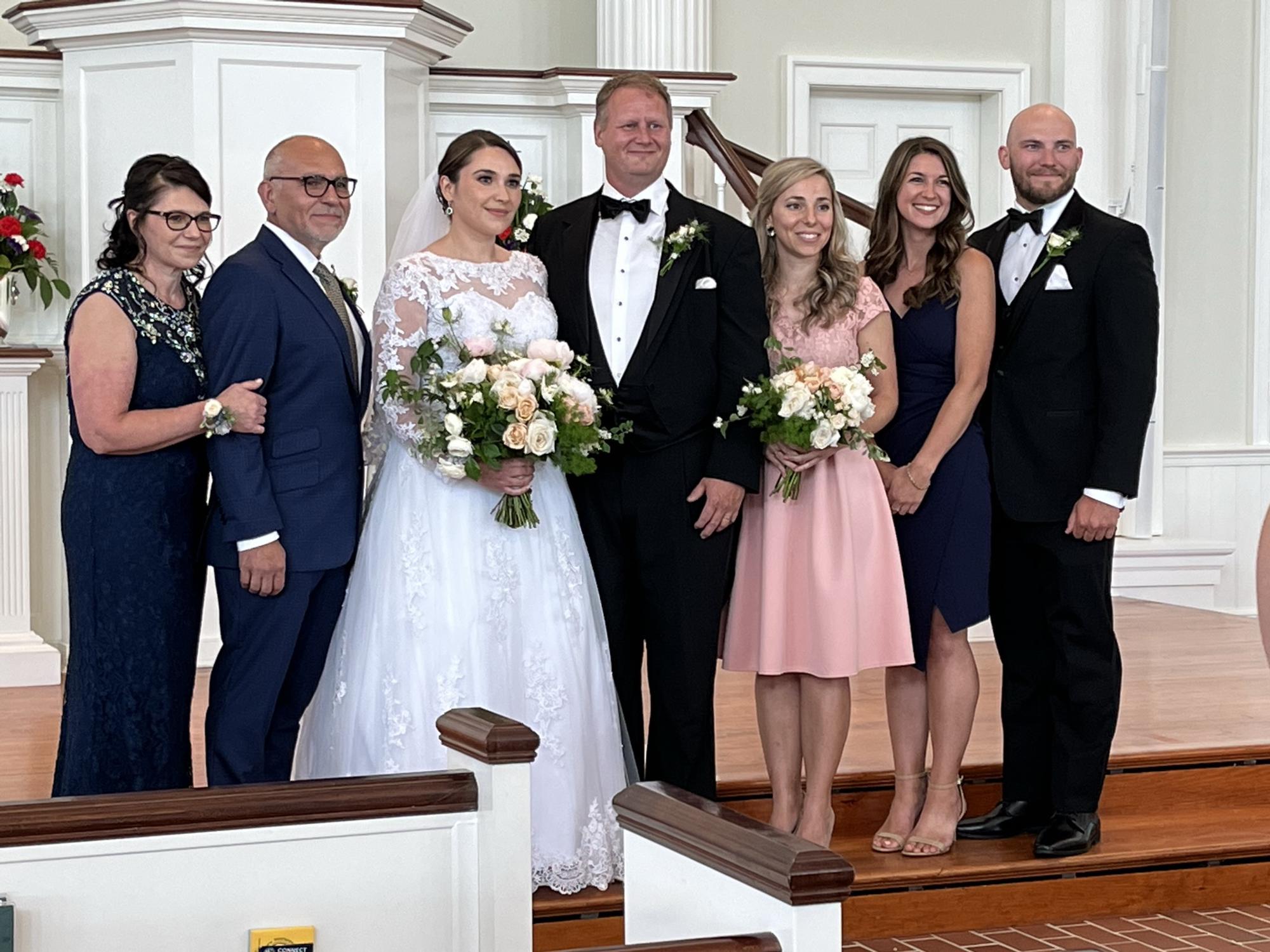 David's beautiful sister's wedding in Lancaster, PA.