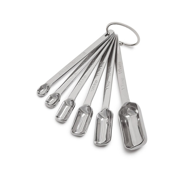 The Cellar Core 6-Pc. Stainless Steel Spice Spoon Set, Created for Macy's